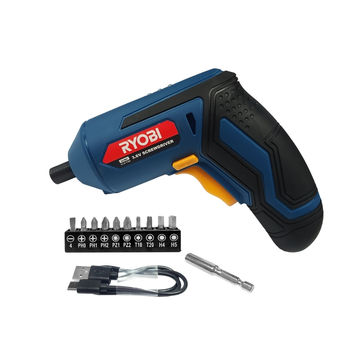 SCREWDRIVER 3.6V LI-ION USB WITH 11 DRILL BIT ACC