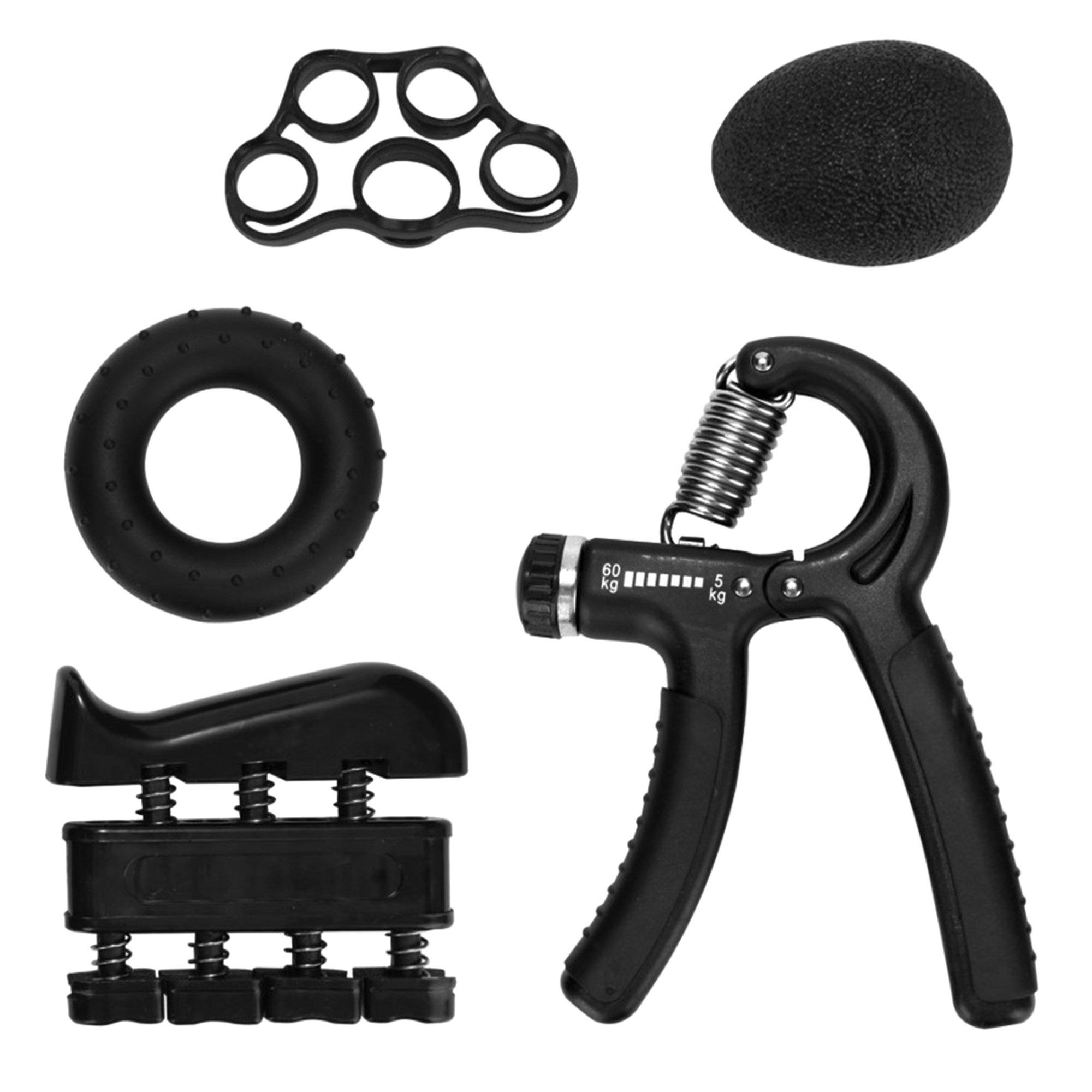 Hand Grip Strengthener 5Pcs Kit