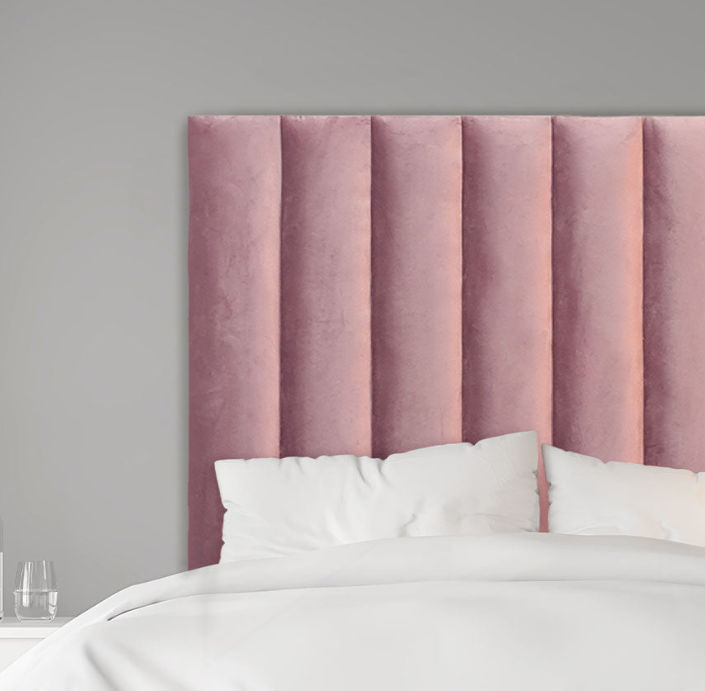Diagonal Panel Headboards -Single