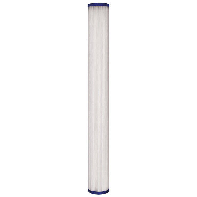 SUPERPURE 20 inch Pleated Sediment Water Filter Cartridge (1Micron