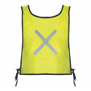 DAYGLO LIME REFLECTIVE BIB