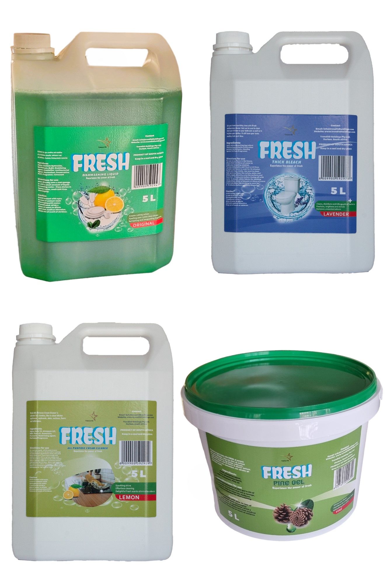 FRESH Regular Midi Cleaning Combo Pack 5LT_Multi_Fragrance