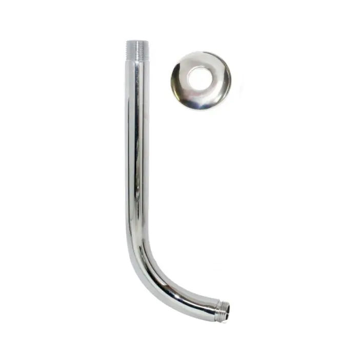 Woodly Shower Arm, Round, Chrome Plated, 350mm