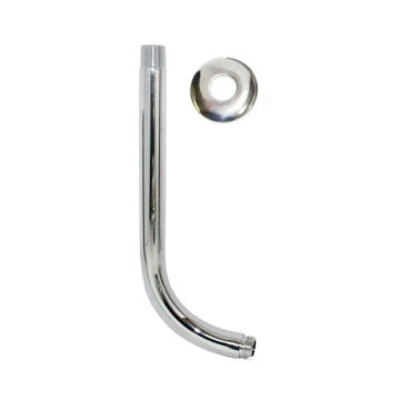Woodly Shower Arm, Round, Chrome Plated, 350mm