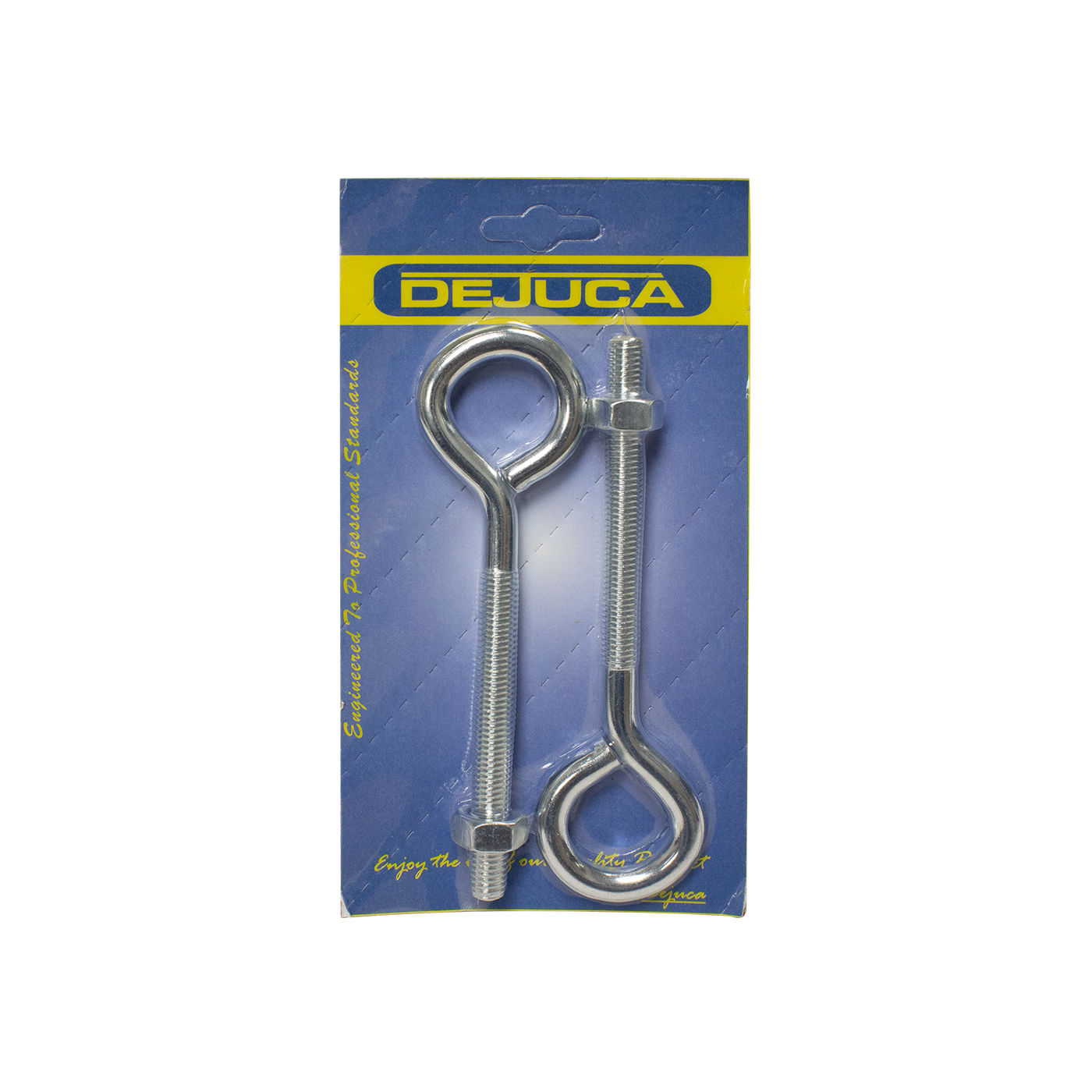 Dejuca - Eye Bolt with Nut - 10mm X 150mm - 2/pkt - 4 Pack