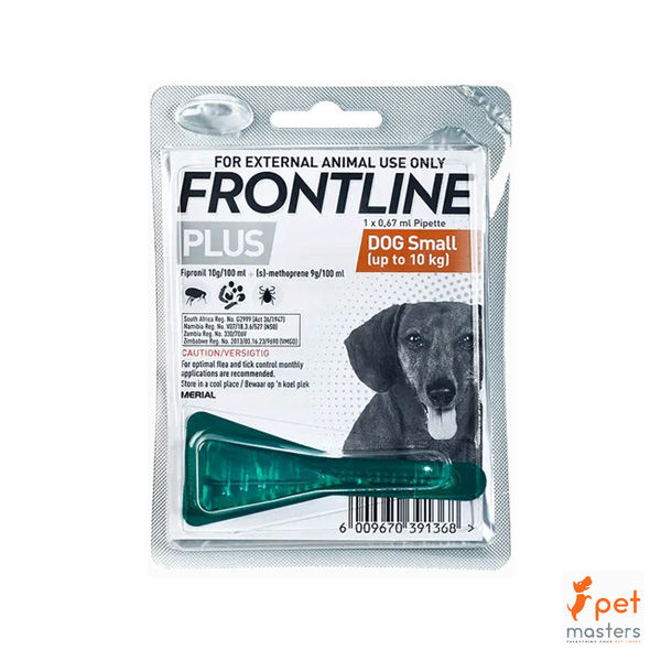 Frontline Plus Flea & Tick Protection Singles / Small/0 - 10kg