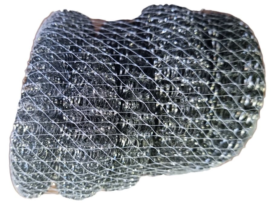 Pot scourer steel - medium 5pc YG strong (not reg)