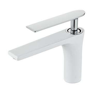 Bathroom Basin Mixer Tap Faucet_0827 White