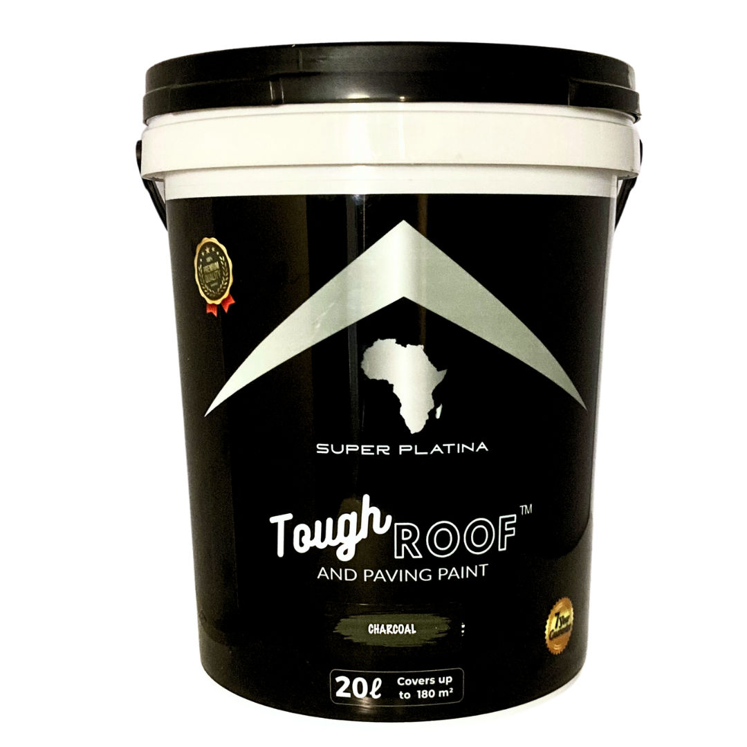 Super Platina - 20L Super Platina Tough Roof and Paving Paint - Charcoal