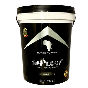 Super Platina - 20L Super Platina Tough Roof and Paving Paint - Charcoal