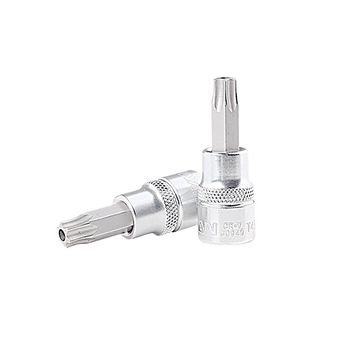 Fixman - 3/8" Dr.Bit Socket T45H Torx Security - 2 Pack