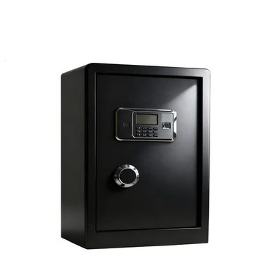 Digital Electronic Safe, Black, Biometric Fingerprint Lock, Steel Construction, Home Security(G27-4-1)