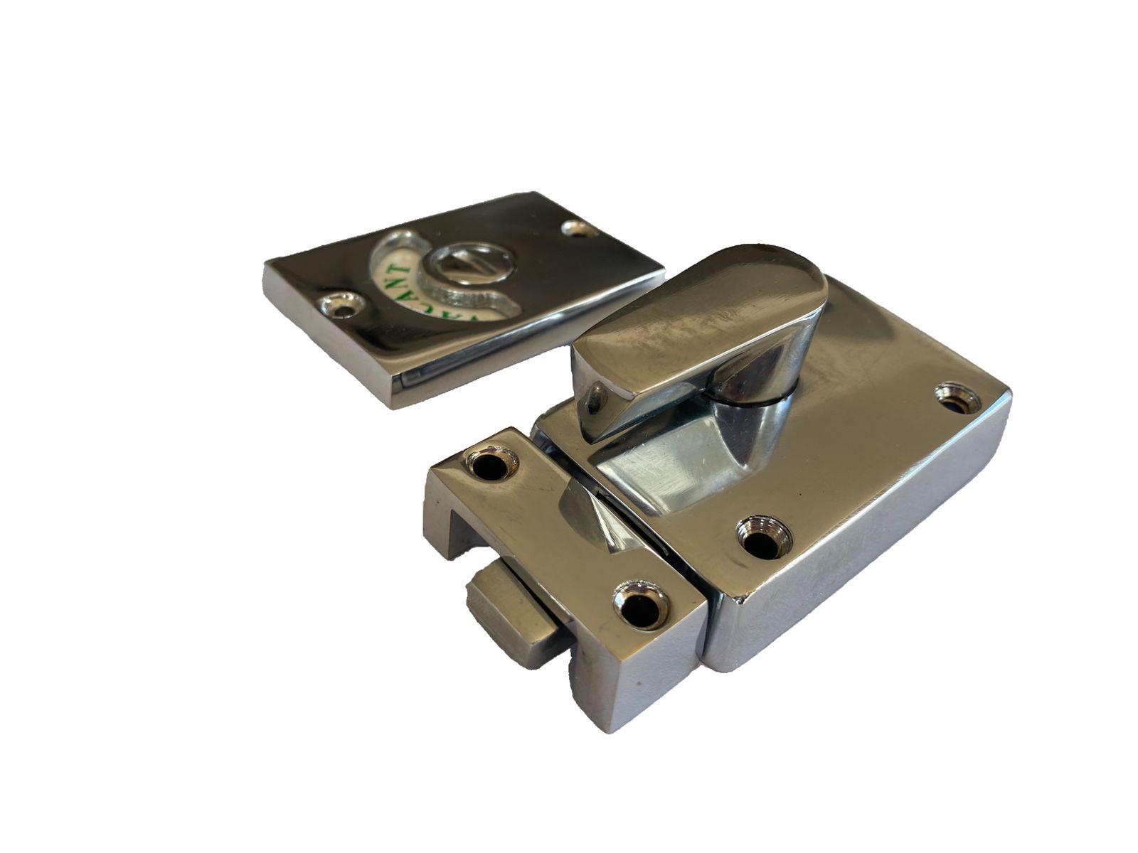 CHROME PLATED BATHROOM INDICATOR BOLT