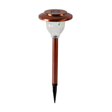 Solar Garden Light With Copper Painting