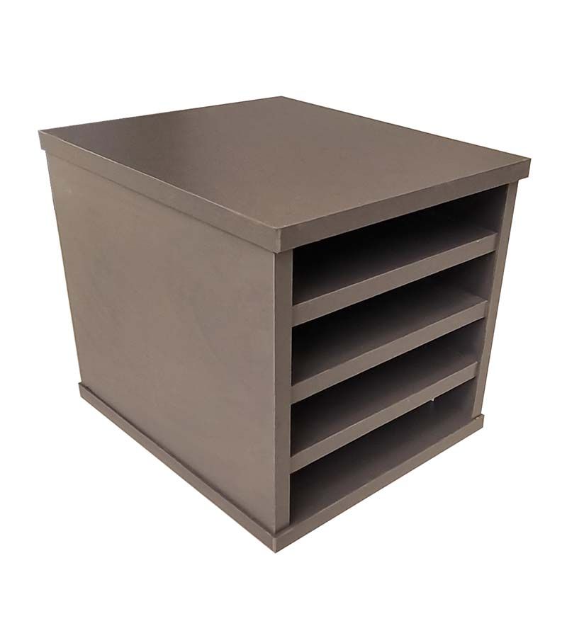 Belfast 4-Tier Letter Tray - Storm Grey
