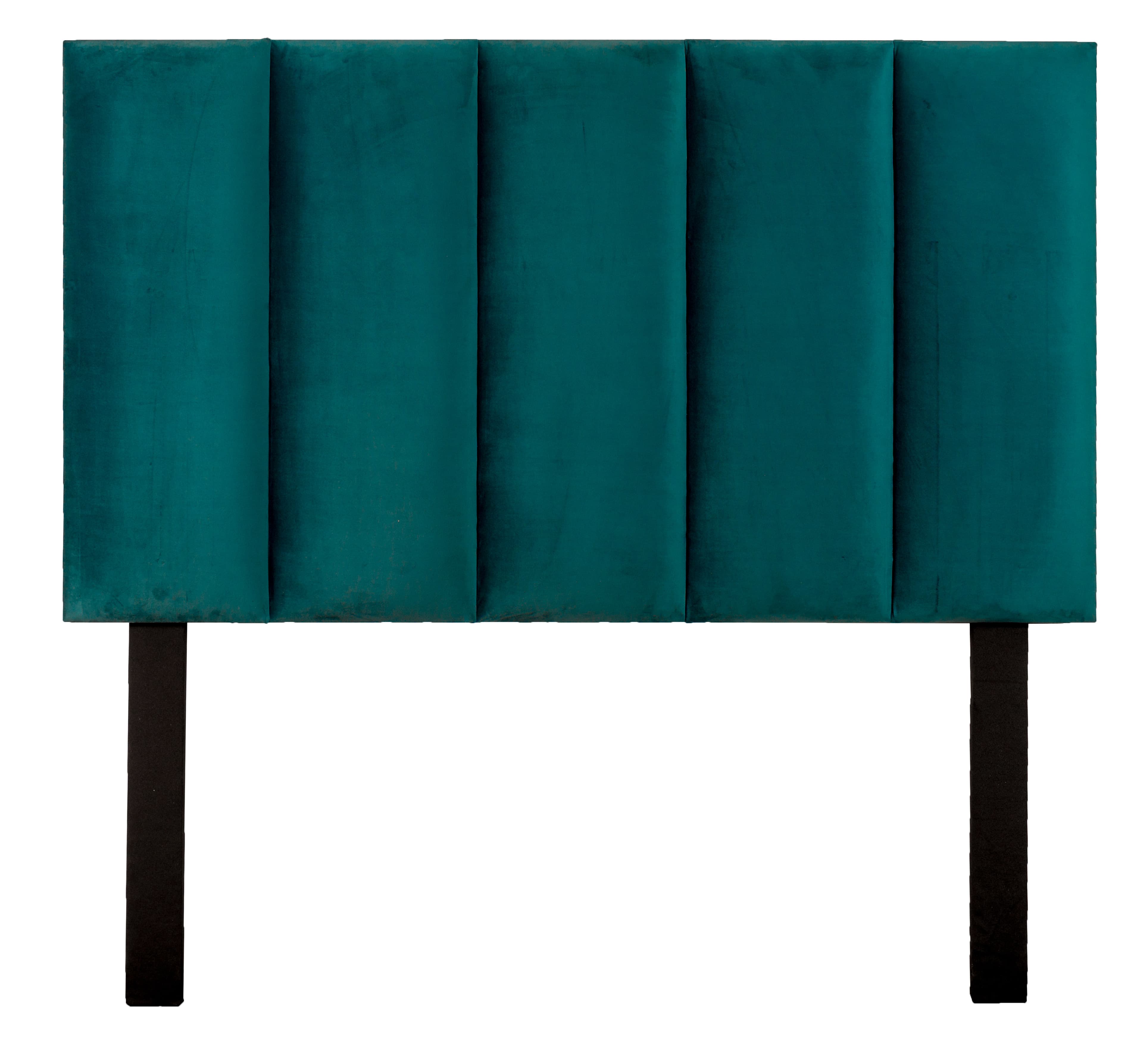 Taylor Headboard - Turquoise Velvet - 3/4
