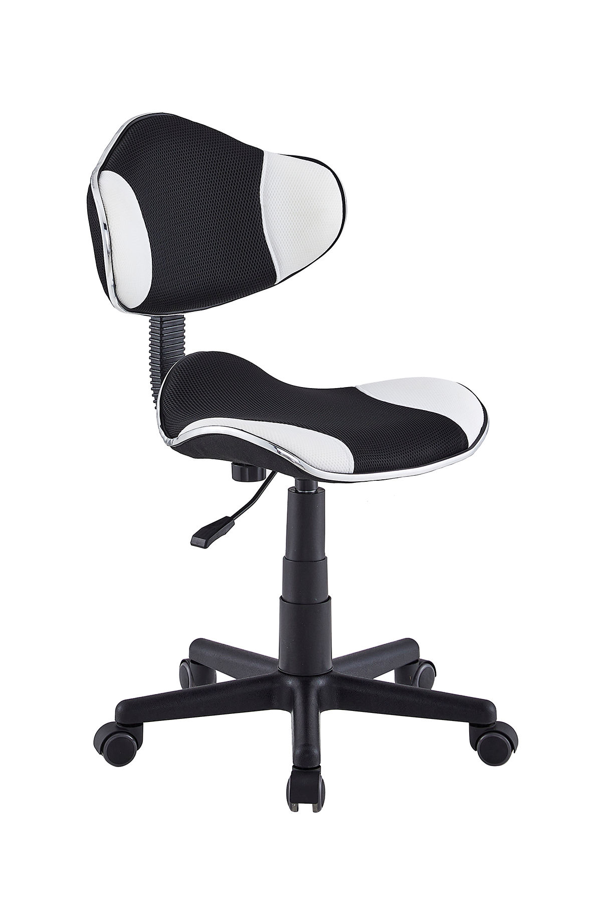 TOCC Happy Operator - Typist Office Chair - Black & White