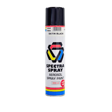 Spectra Spray - Spray Paint - 300ml - Satin Black