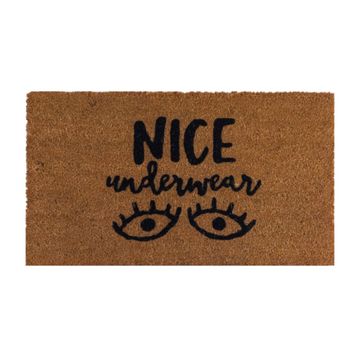 Matnifique Coir Design Doormat - Nice Underwear 1 700 x 400 x 14mm