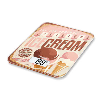 Kitchen Scale Ice Cream- 5y warranty - Beuer Germany