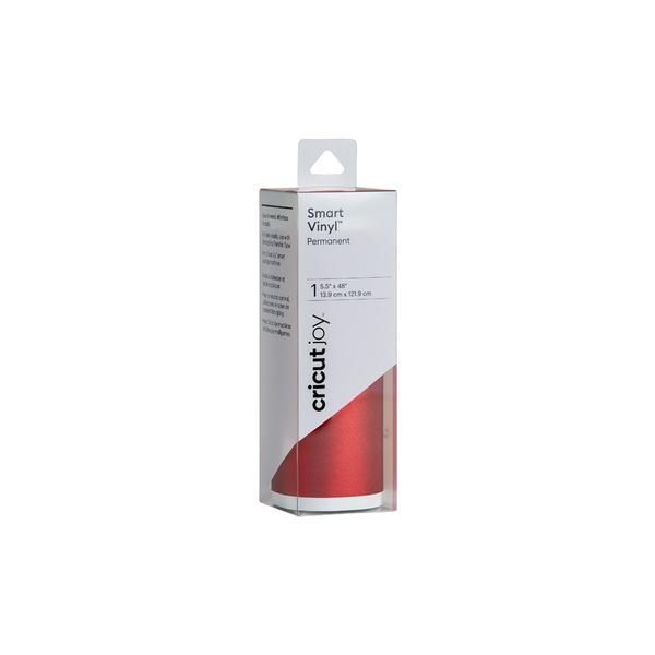 2007146: Cricut Joy Smart Vinyl Perm 14X122Cm (Shimmer Red)