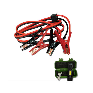 Autogear 600 Amp Booster Jumper Cables with Surge Protection and Torch