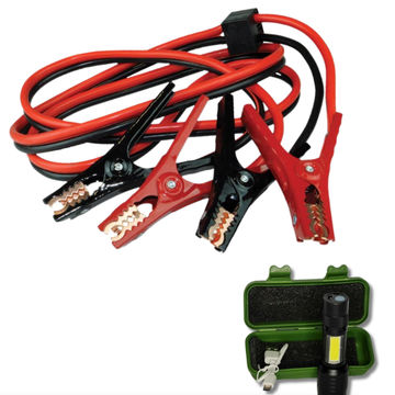 Autogear 600 Amp Booster Jumper Cables with Surge Protection and Torch