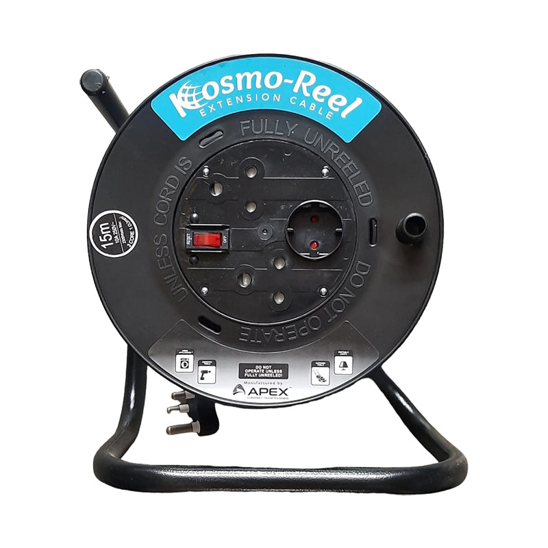 KOSMO-REEL Extension Plastic Reel 2 X 10A 15m x 1.0mm
