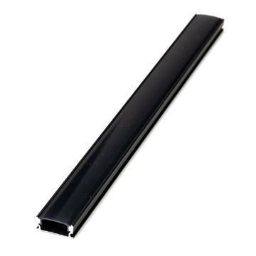 BLACK SERIES SURFACE LED PROFILE 27.4 X 7MM