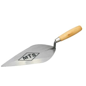 Mts Trowel Brick Wooden Handle 300Mm- 3 Pack