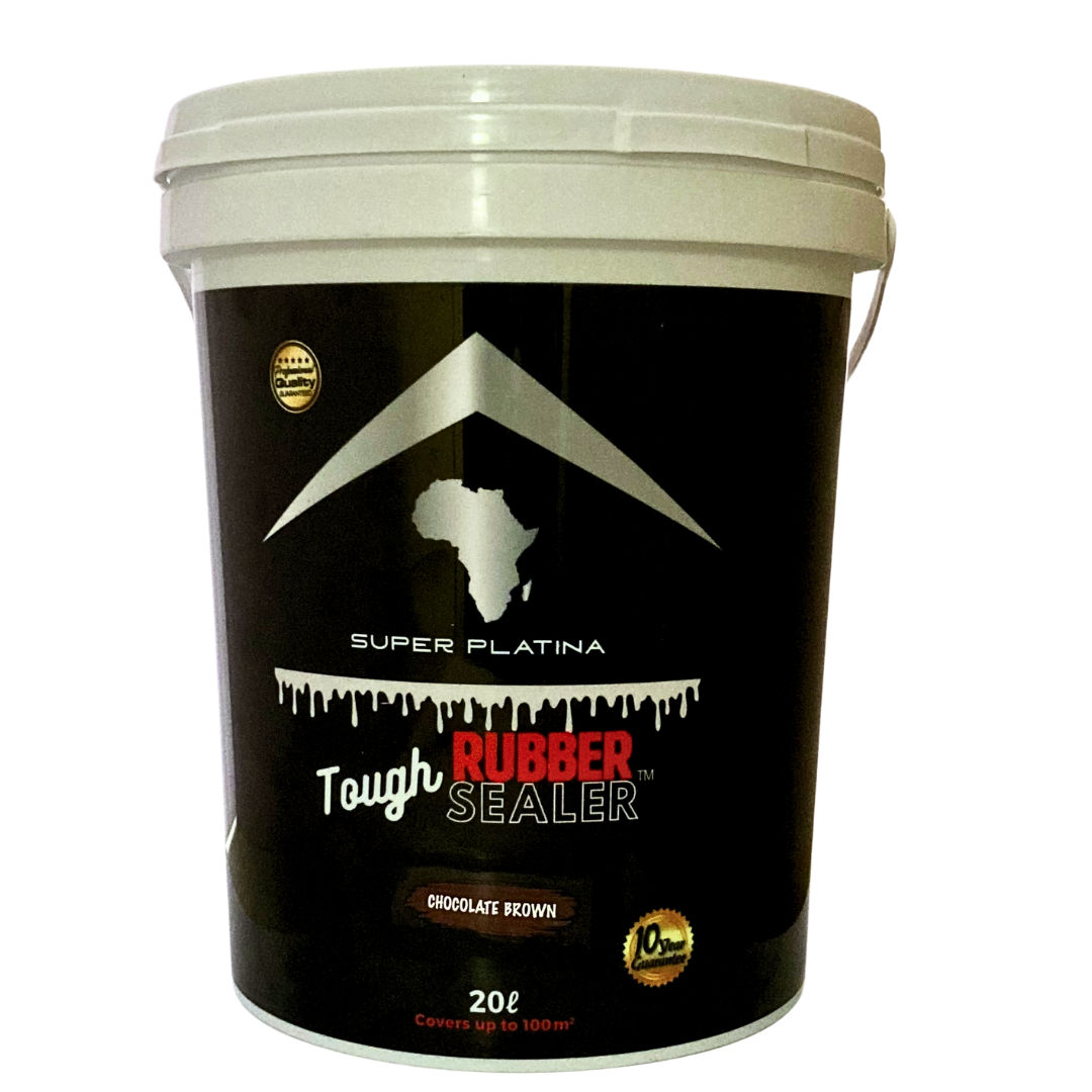 ToughSealer Liquid Rubber - Waterproof Your Roof - Tough Rubber Sealer 20L - Chocolate Brown - 20.0 L