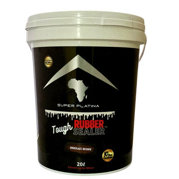 ToughSealer Liquid Rubber - Waterproof Your Roof - Tough Rubber Sealer 20L - Chocolate Brown - 20.0 L