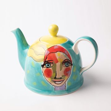 Olivia - Artist Lady Teapot