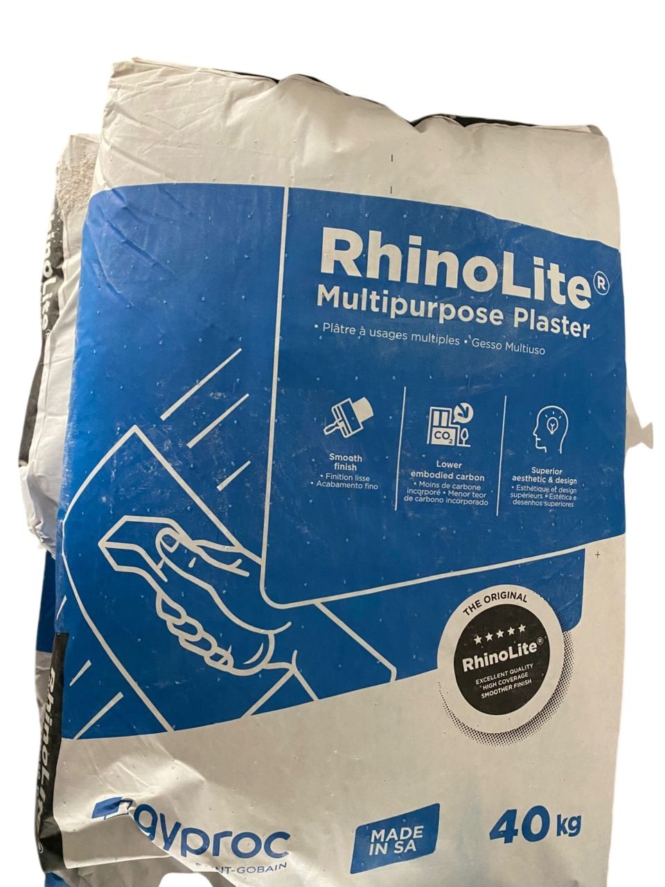 40kg Gyproc Rhinolite Plaster