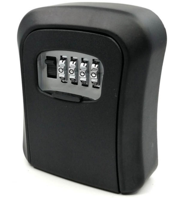 4-Digit Combination Wall Mounted Safe Box for Keys
