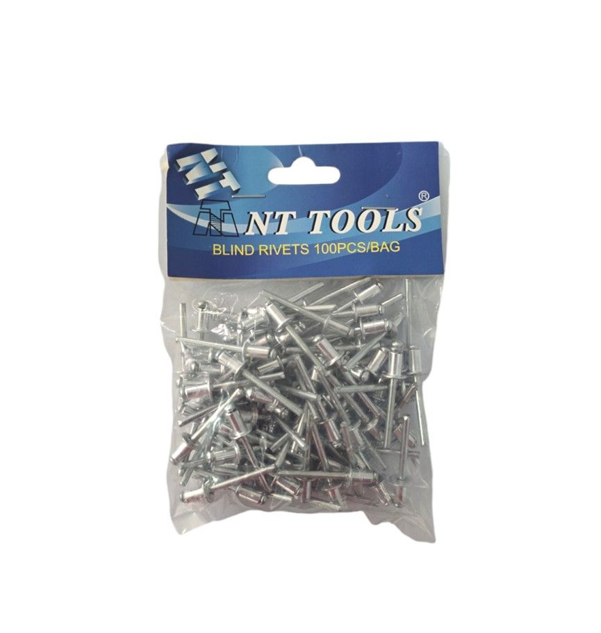 NT TOOLS Blind Pop Rivets 4.8x8mm 100pcs