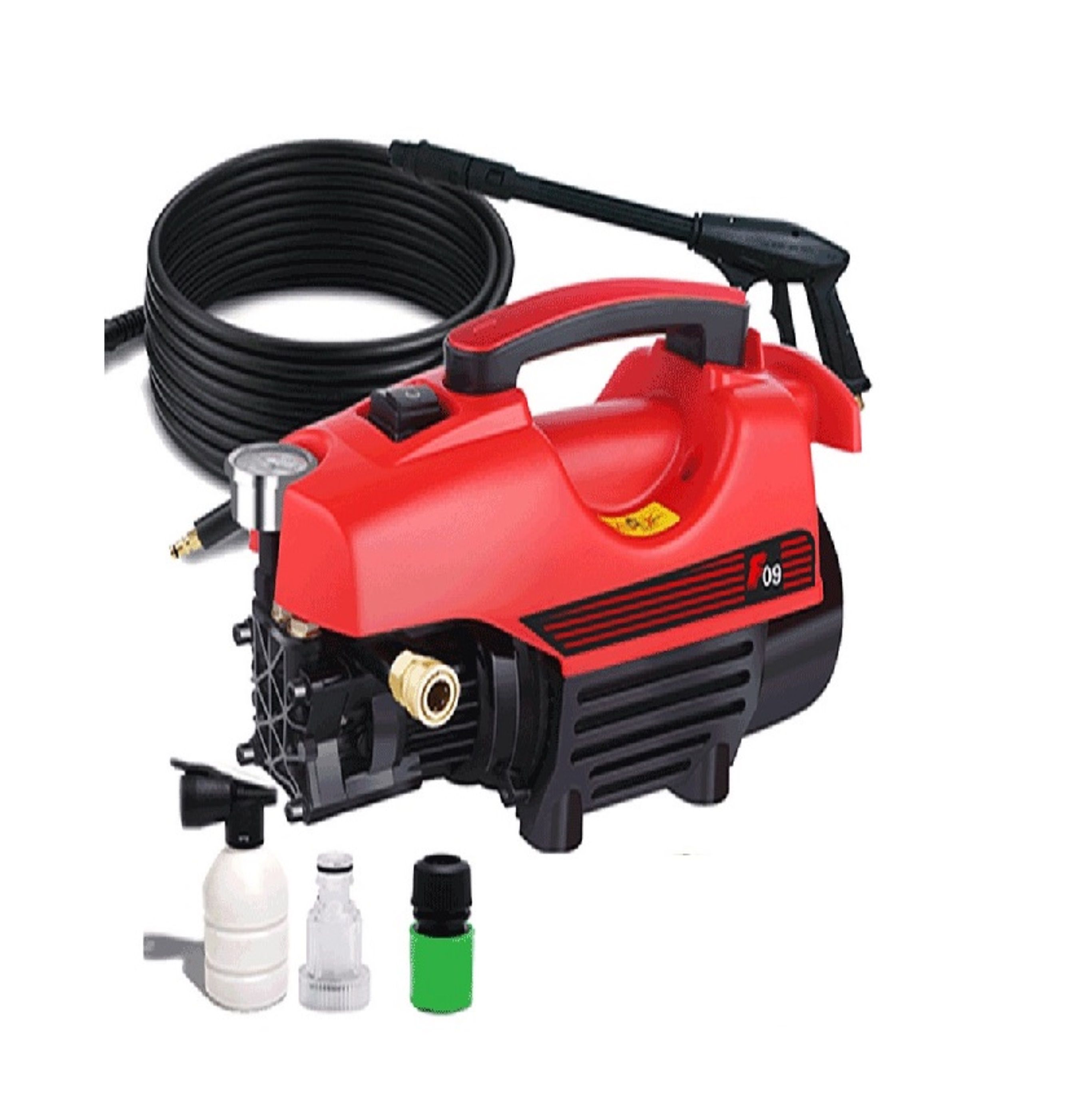 High pressure portable automatic car washing machine, 2 bars