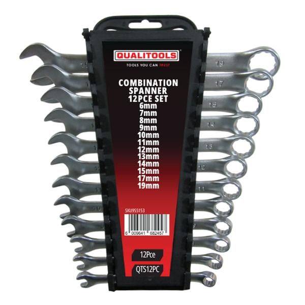Spanner Combination Set 12Pce (6-17) 12Pce - 3 Pack