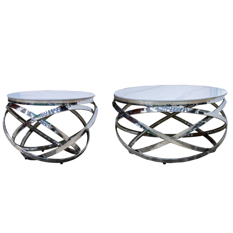 GOF Furniture - Cuppa Silver Coffee Table