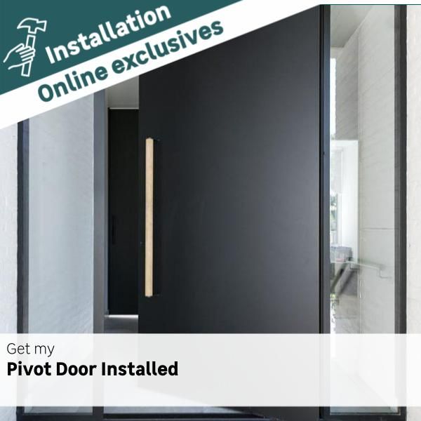 Installation Pivot Door Installation LEROY MERLIN South Africa
