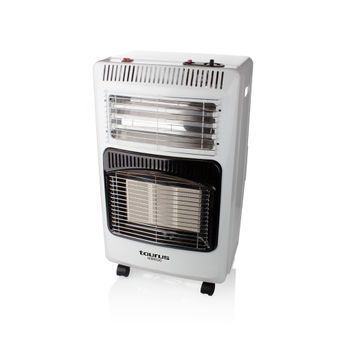 Taurus Heater Electric & Gas Aluminium White 4 "Hibrido"