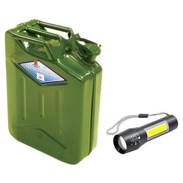 Auto Gear Metal 20L Jerry Can and Torch