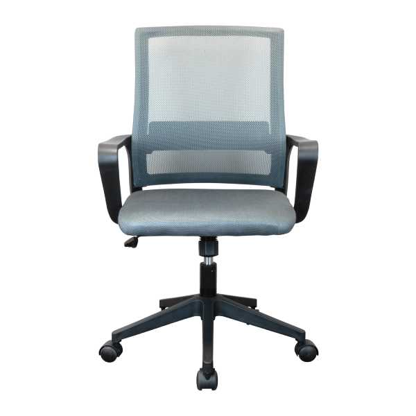 Marine Ergo Mid Back Office Chair with Lumbar Support-Grey