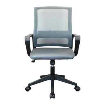 Marine Ergo Mid Back Office Chair with Lumbar Support-Grey