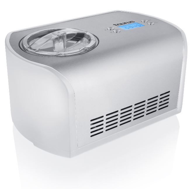 Taurus Ice Cream MakerCD Display Stainless Steel Brushed 135W 