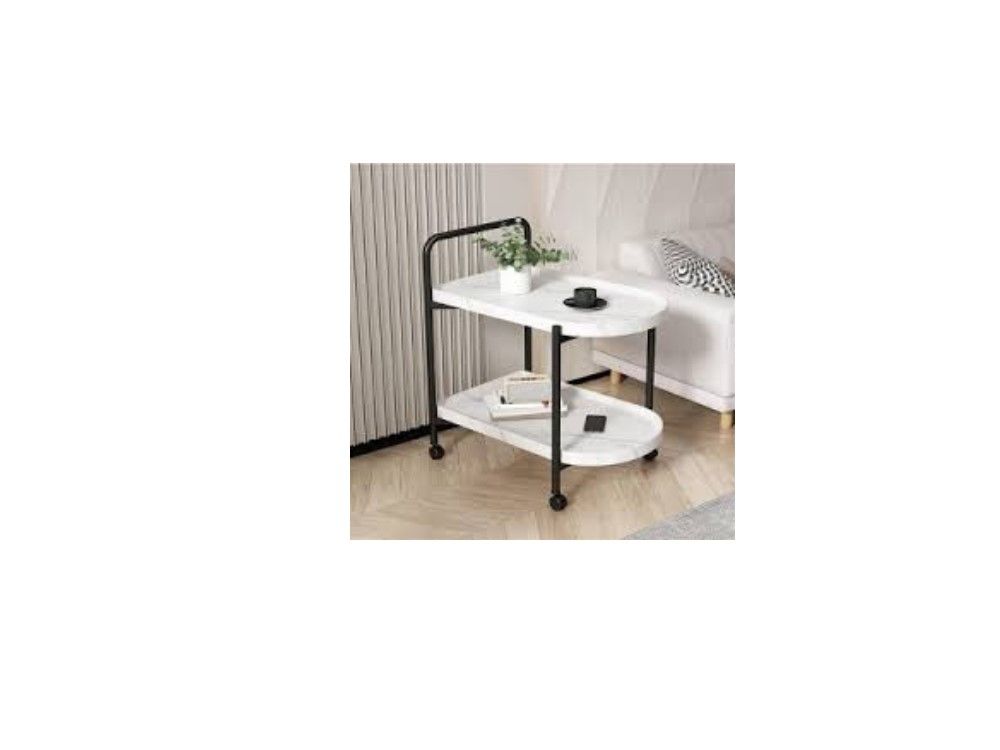 Nordic Wooden Bar Cart