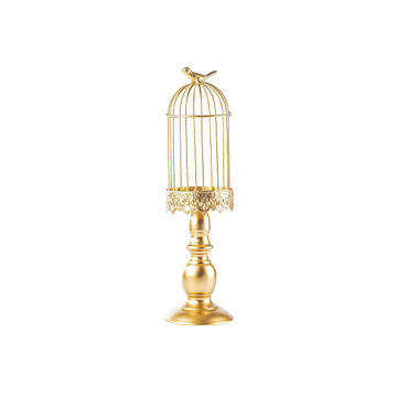 Bird Cage On Stand Med 37Cmx10Cm