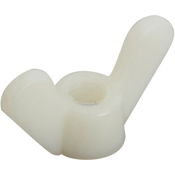 8 Wing Nut M 8 Plastic White