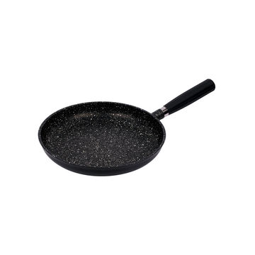 Granit Shallow Frying Pan With Pyrex Glass Lid 24cm