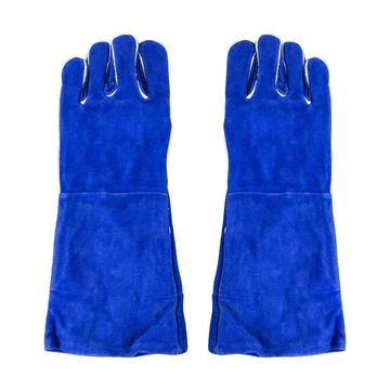 Welding Glove Double Palm Blue 40Cm - 3 Pack